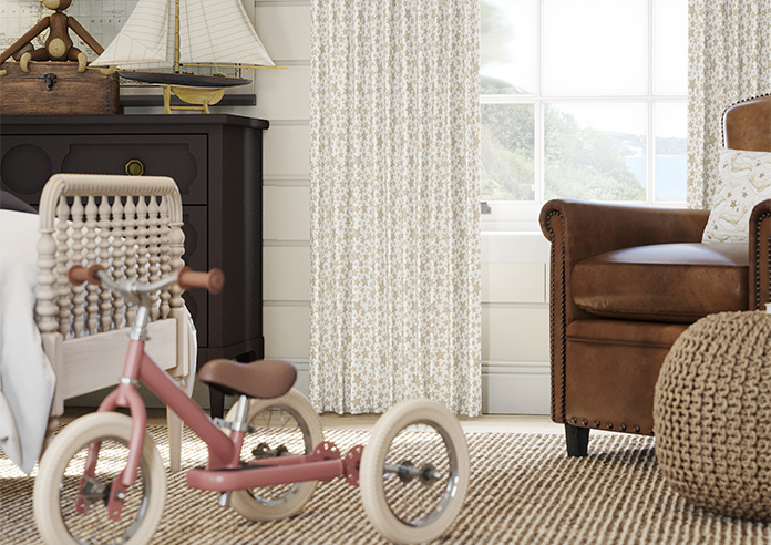 Whaley Great, Star Splash Sand - Made to Measure Curtains - Image 5